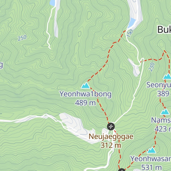 Map of Yeonhwa1bong