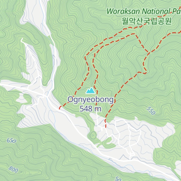 Map of Ognyeobong