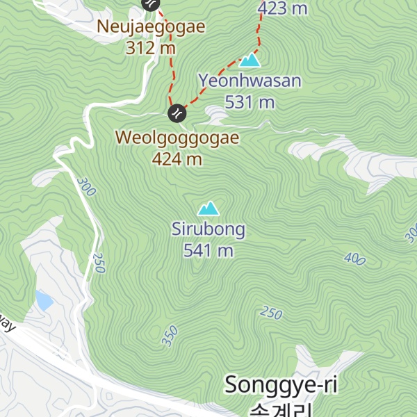 Map of Sirubong