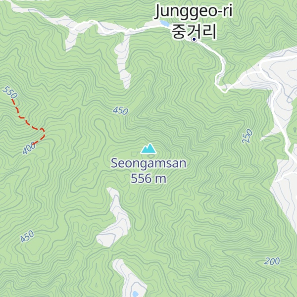 Map of Seongamsan