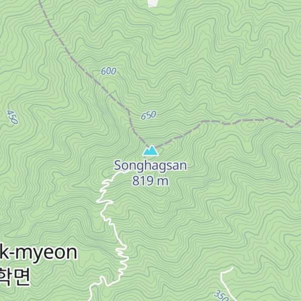 Map of Songhagsan