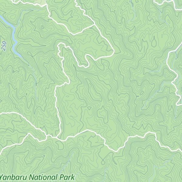 Map of Mt. Nishime