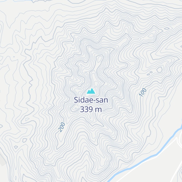 Map of Sidae-san