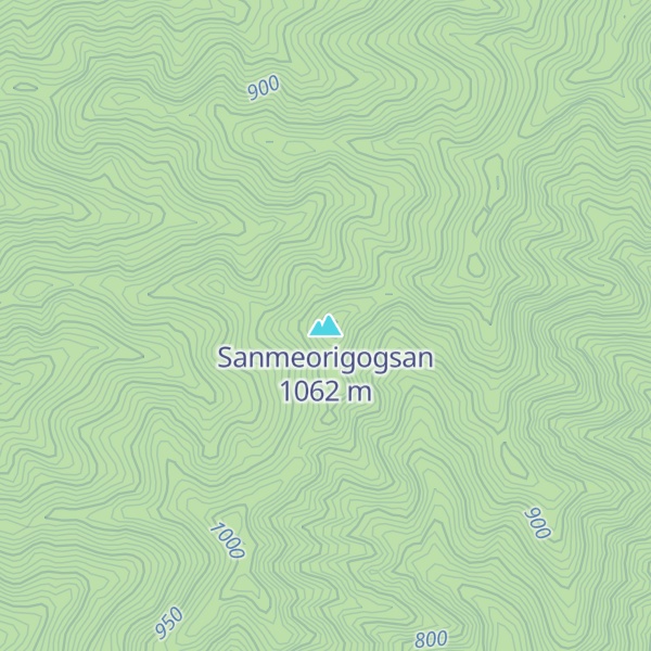 Map of Sanmeorigogsan
