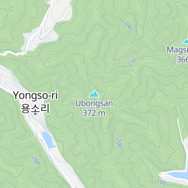 Map of Ubongsan