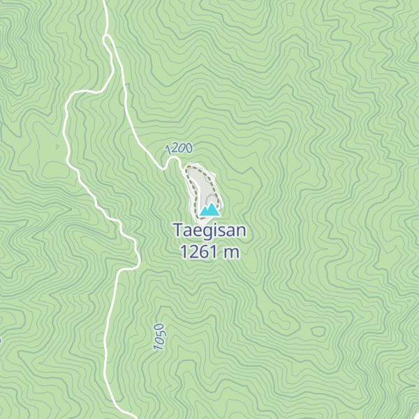 Map of Taegisan