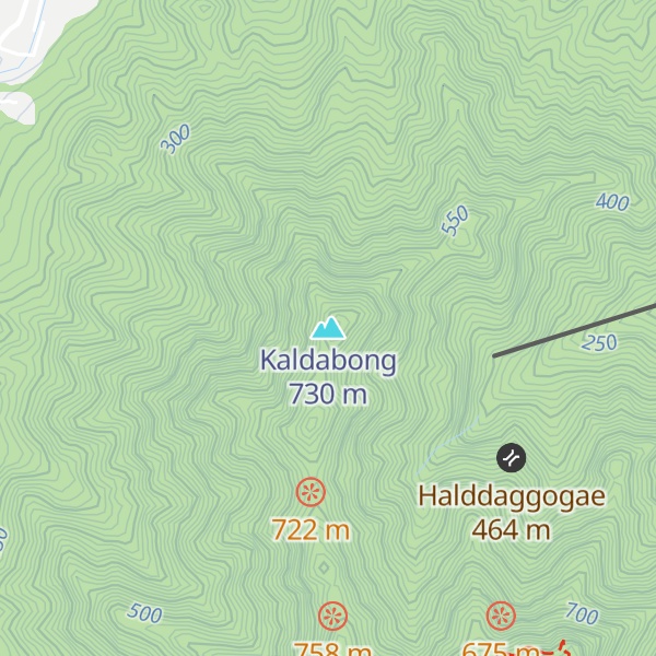 Map of Kaldabong