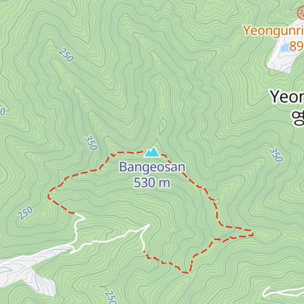 Map of Bangeosan