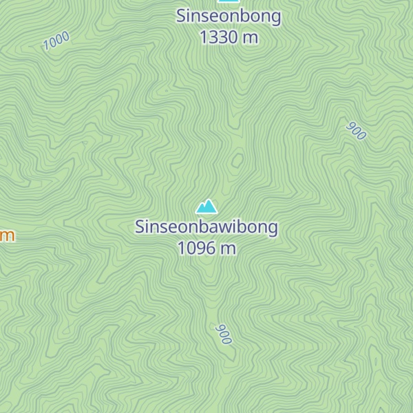 Map of Sinseonbawibong