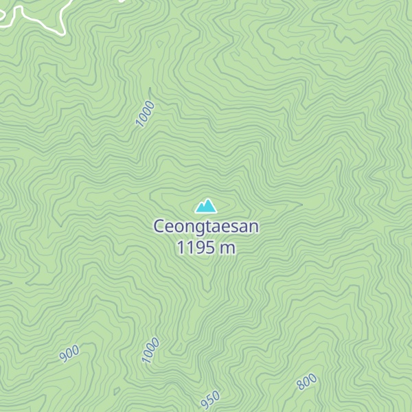 Map of Ceongtaesan