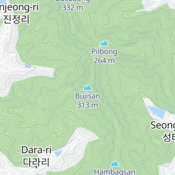 Map of Bujisan