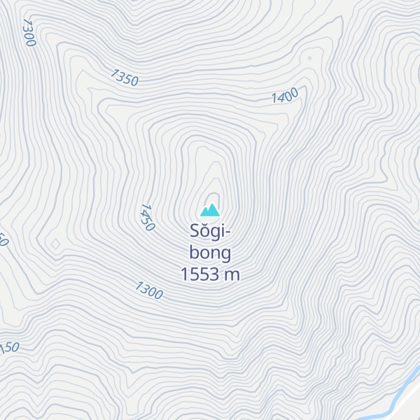 Map of Sŏgi-bong