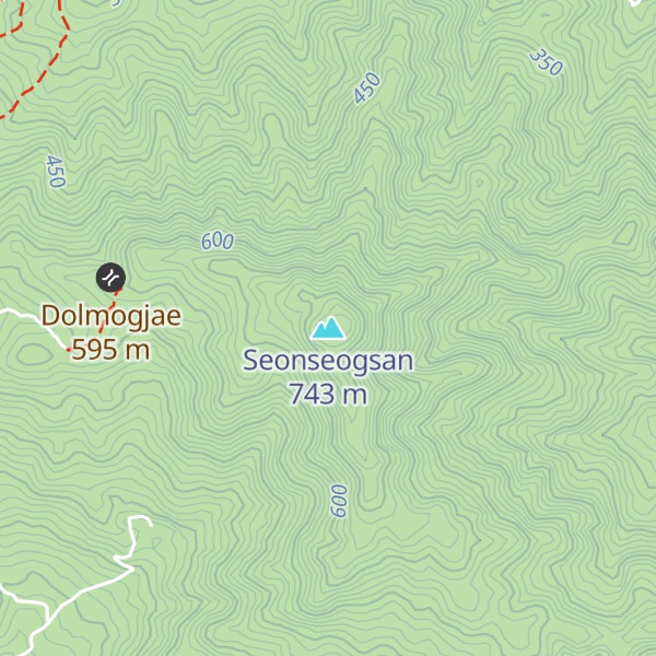 Map of Seonseogsan
