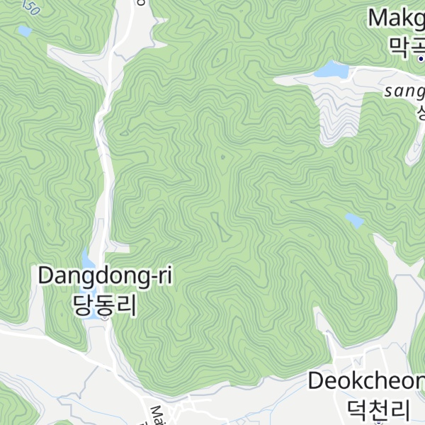 Map of Seognyeogsan