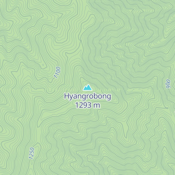 Map of Hyangrobong