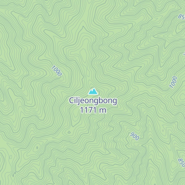 Map of Ciljeolbong