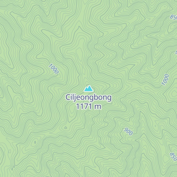 Map of Ciljeongbong
