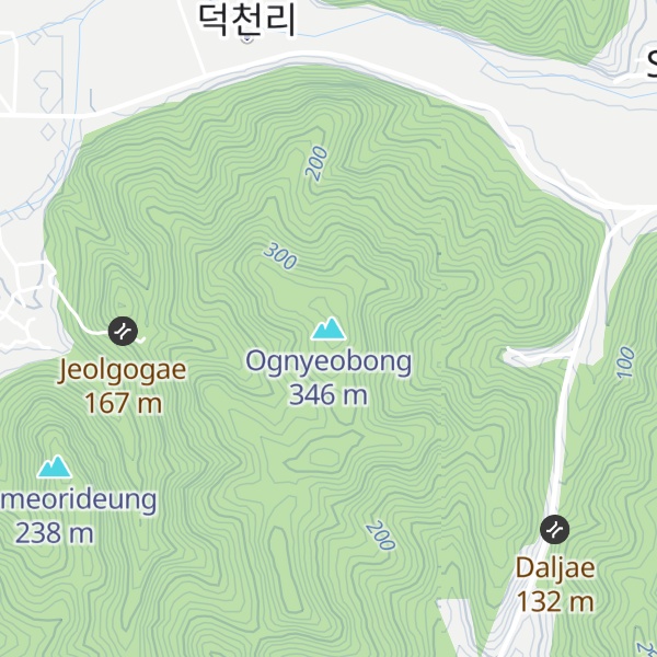 Map of Ognyeobong