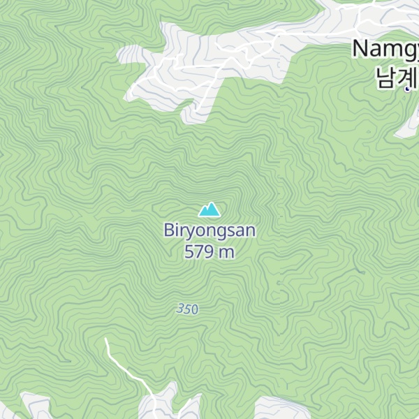 Map of Biryongsan