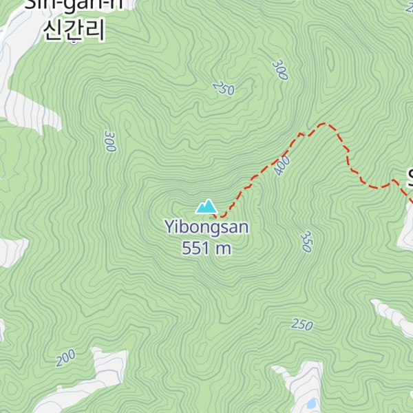 Map of Yibongsan