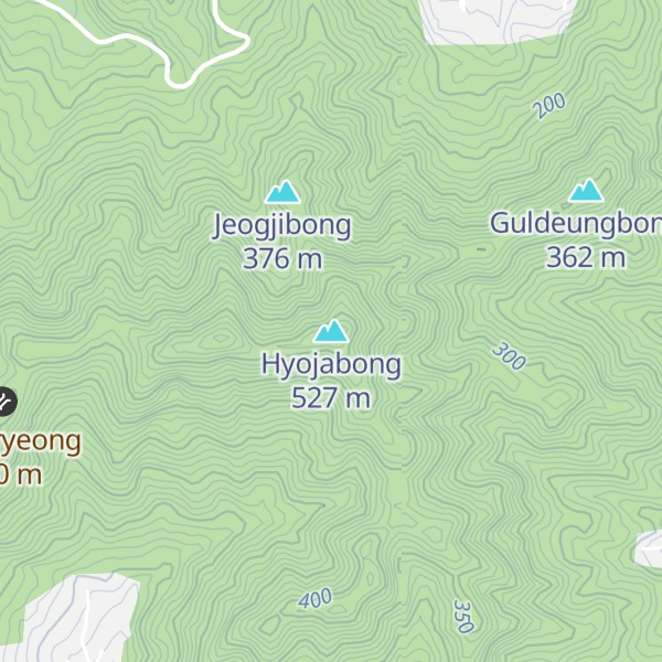 Map of Hyojabong