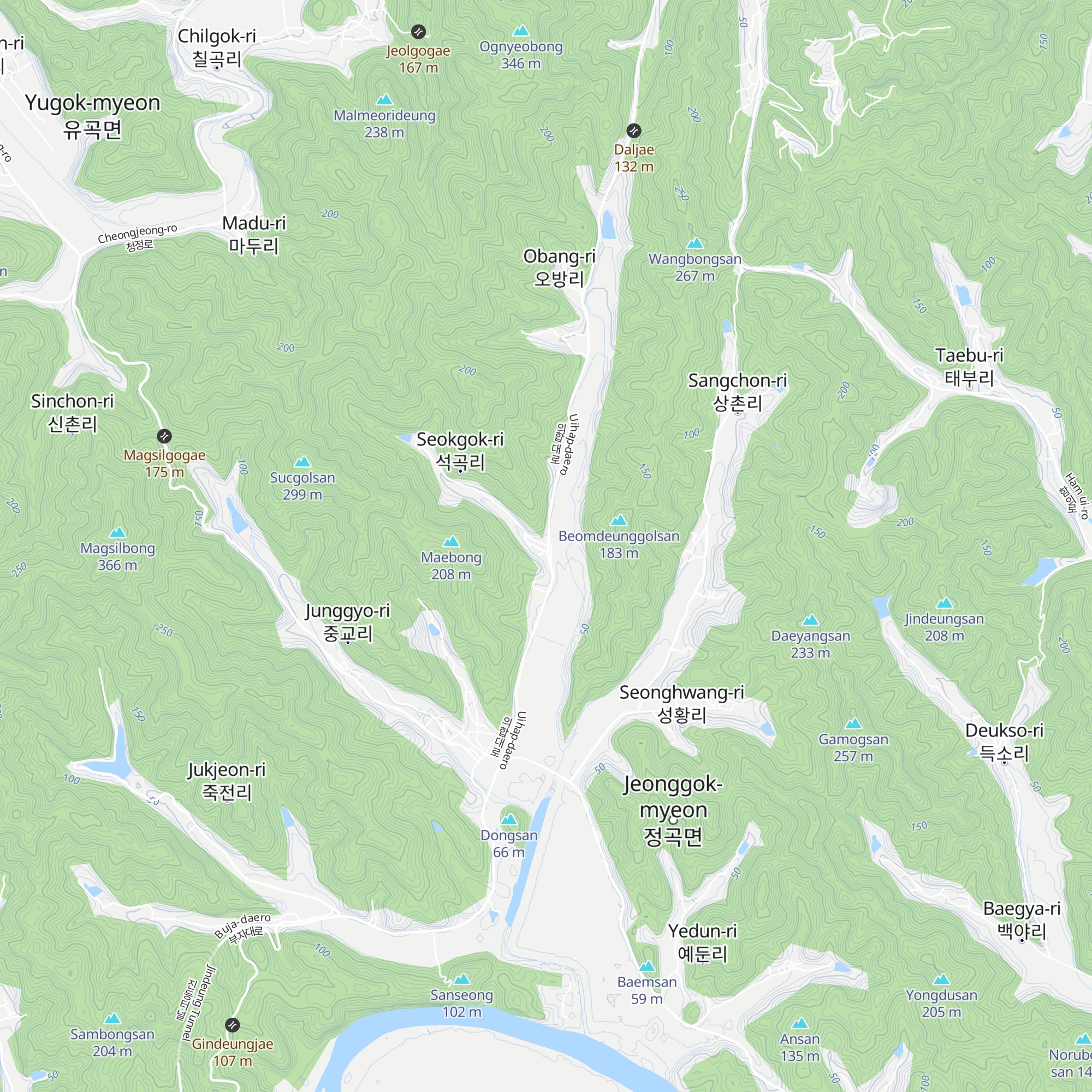 Jeongja map
