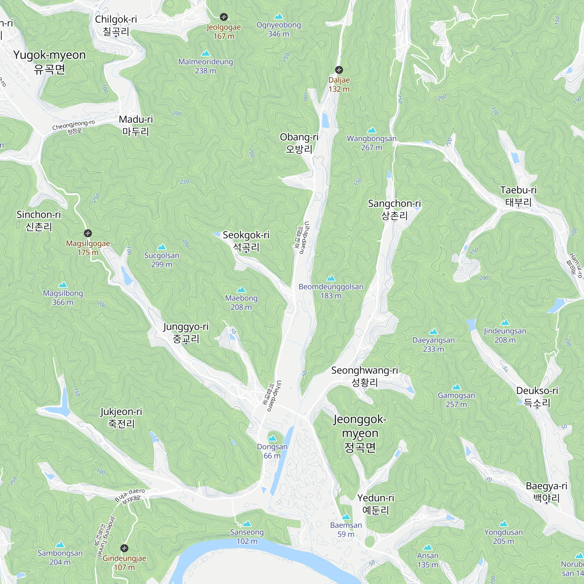 Jeongja map