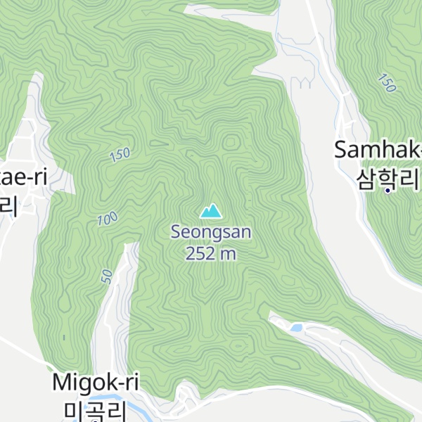 Map of Seongsan