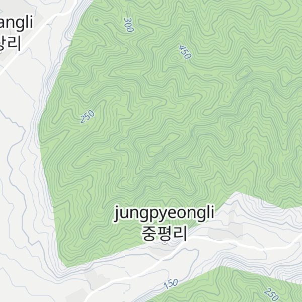 Map of Samgak-san