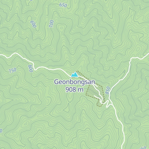 Map of Geonbongsan