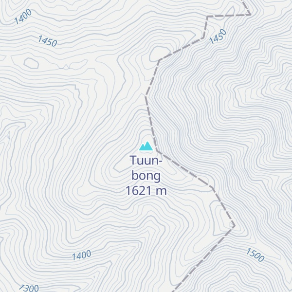 Map of Tuun-bong