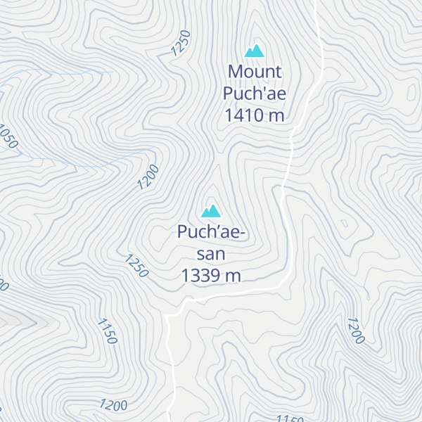Map of Puch’ae-san