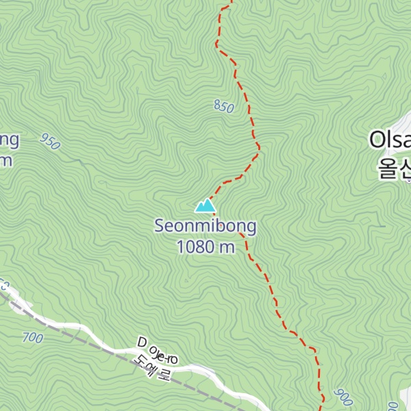 Map of Seonmibong