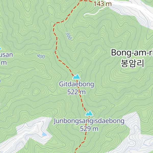 Map of Gitdaebong