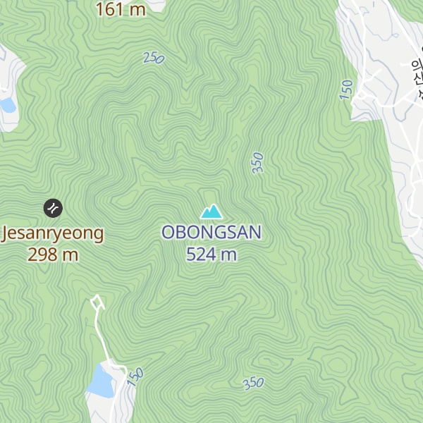 Map of OBONGSAN