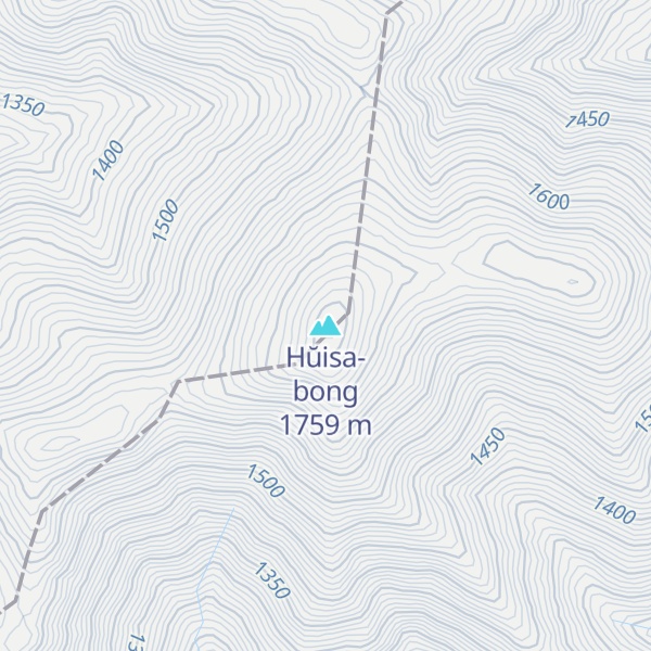 Map of Hŭisa-bong