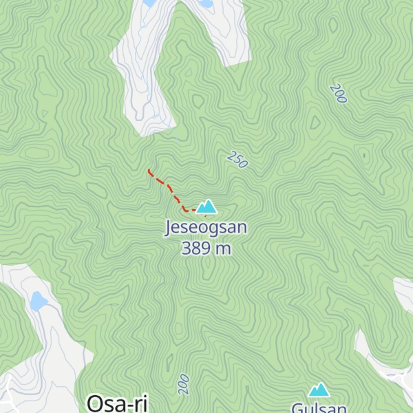 Map of Jeseogsan