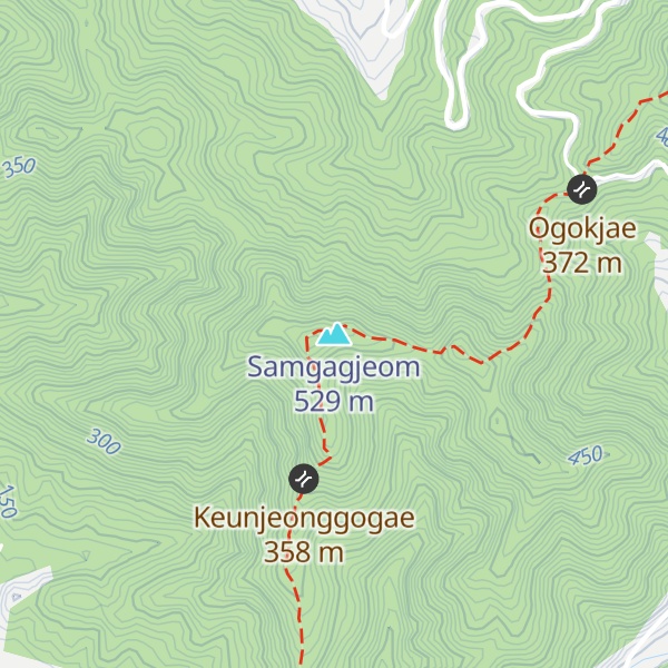 Map of Samgagjeom