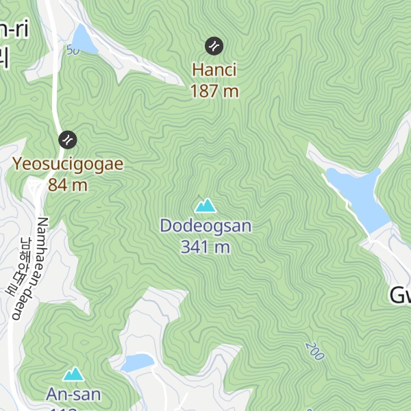 Map of Dodeogsan