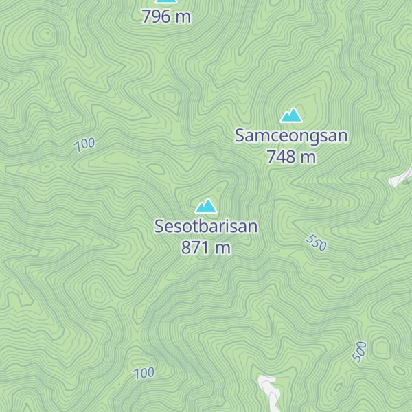 Map of Sesotbarisan