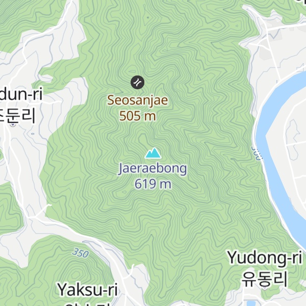 Map of Jaeraebong