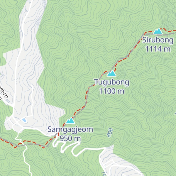 Map of Chokdaebong