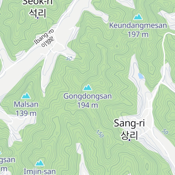 Map of Gongdongsan