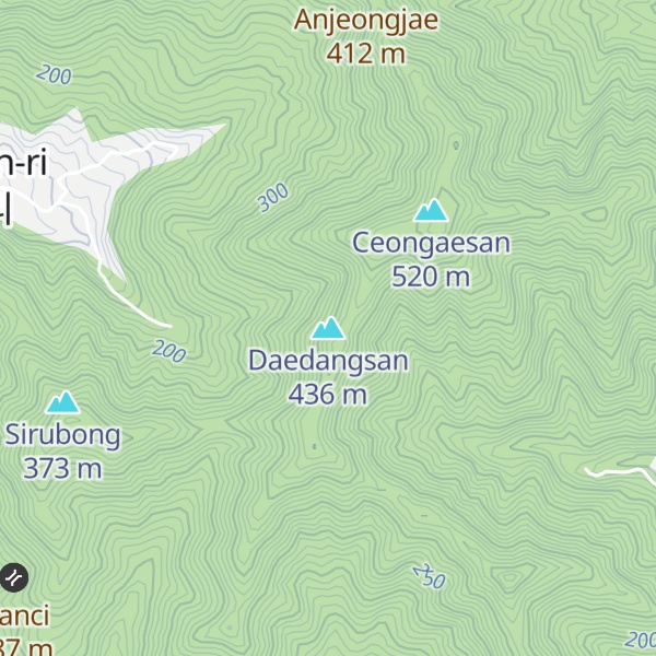 Map of Daedangsan