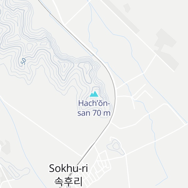 Map of Hach’ŏn-san