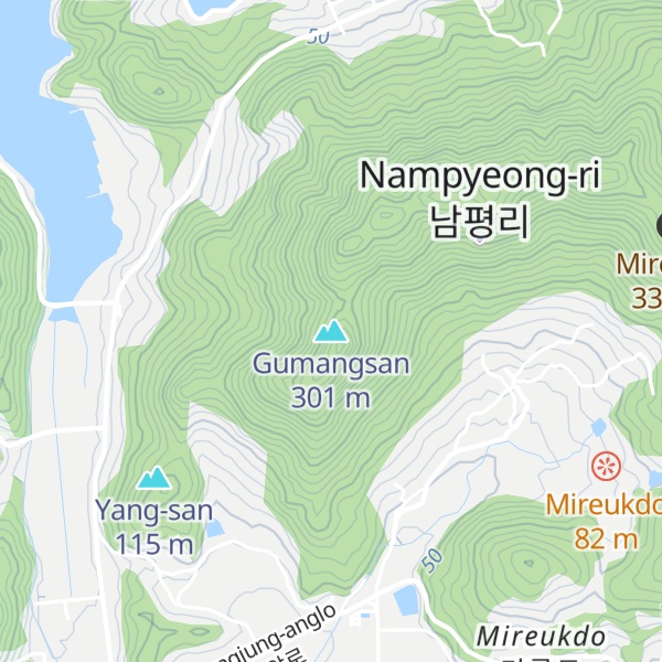 Map of Gumangsan