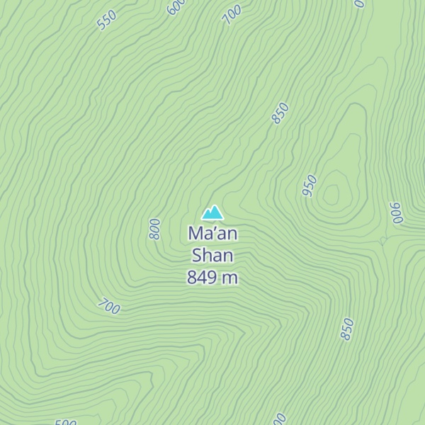 Map of Ma’an Shan