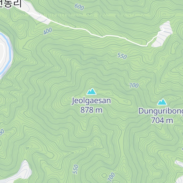 Map of Jeolgaesan