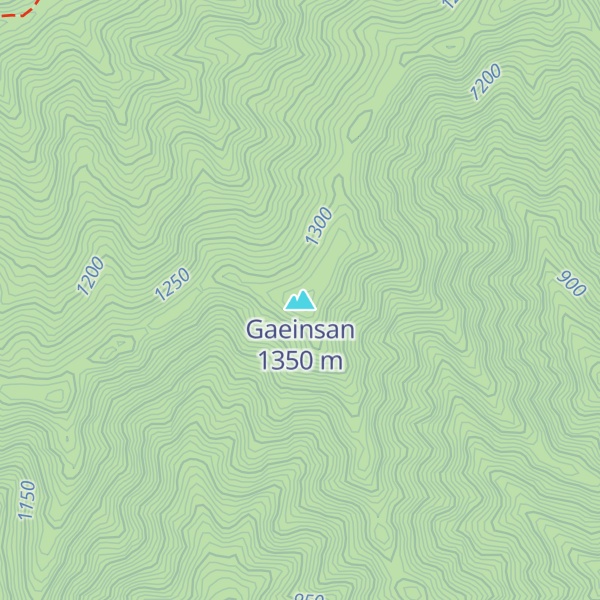 Map of Gaeinsan