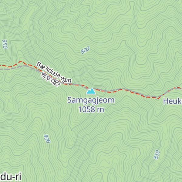 Map of Samgagjeom